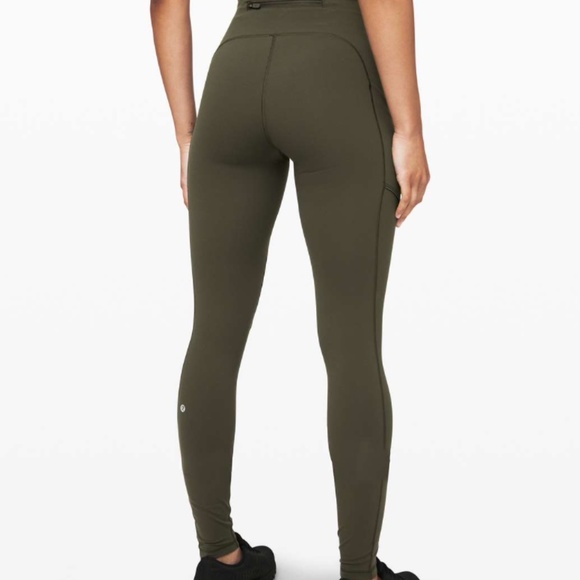 Lululemon Speed Up Tight 31" Dark Olive size 6 - Picture 4 of 8